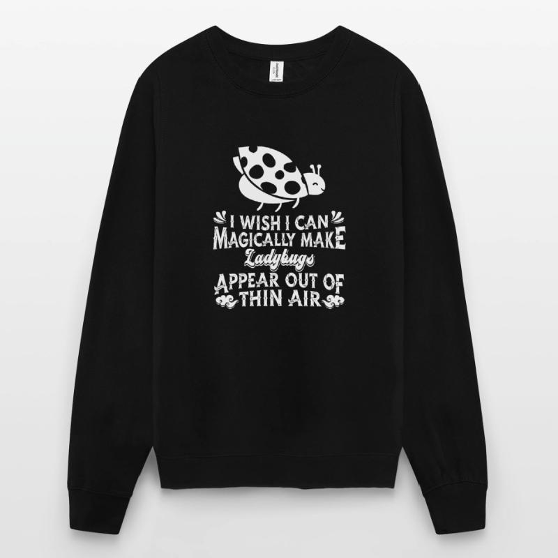 Ladybug Modschegiebchen Mariechenkäfer Sweat-shirt Unisexe