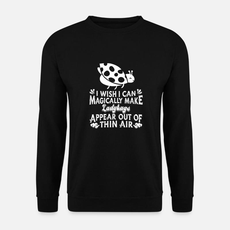 Ladybug Modschegiebchen Mariechenkäfer - Sweat-shirt Unisexe - noir