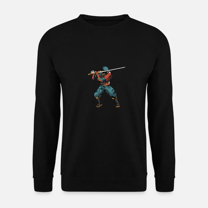 Samurai Katana-Schwert - Unisex Pullover - Schwarz