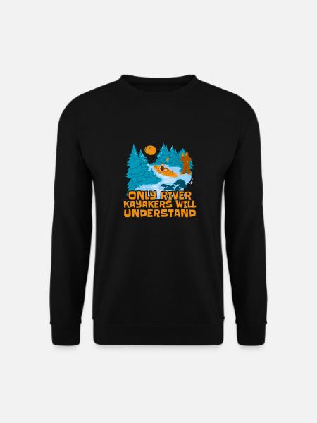 Kayak river kayak - Unisex Sweatshirt - black