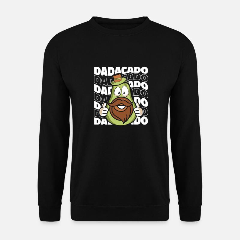 Father Papa - Unisex Sweatshirt - black
