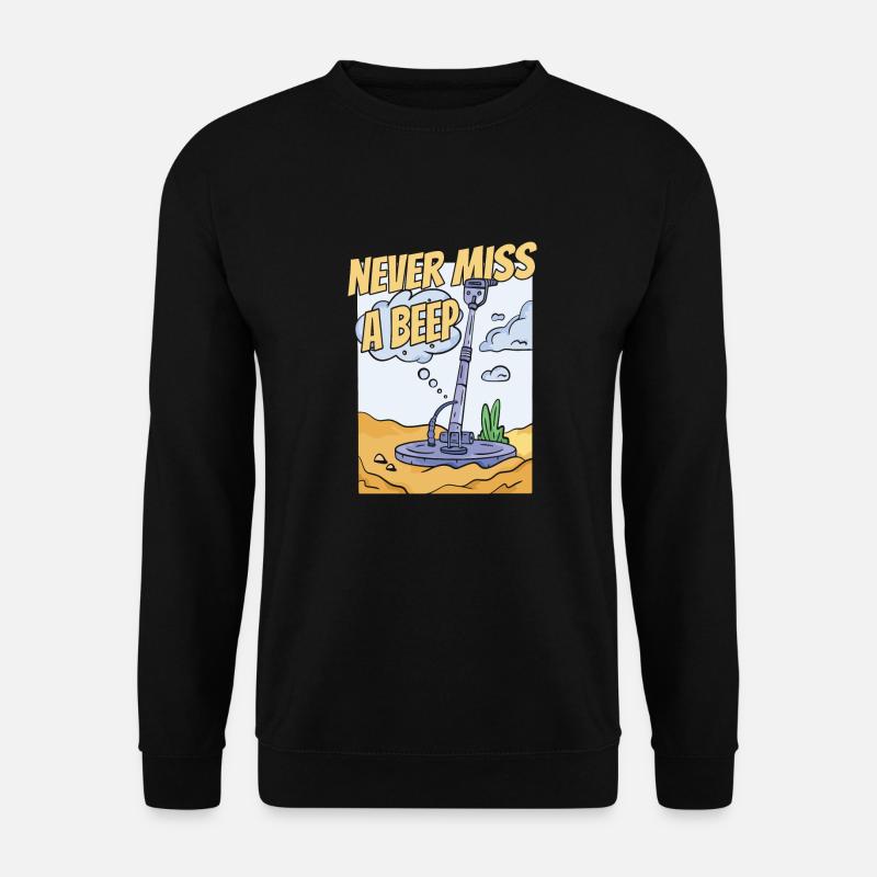 Prospectors Digging Treasure - Unisex Sweatshirt - black