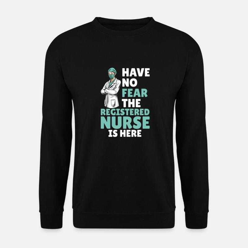 Nurse - Unisex Sweatshirt - black