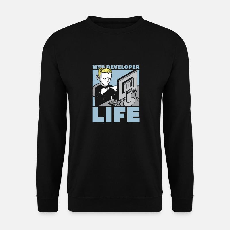 Web Entwickler Webdeveloper Web-Entwickler - Unisex Pullover - Schwarz