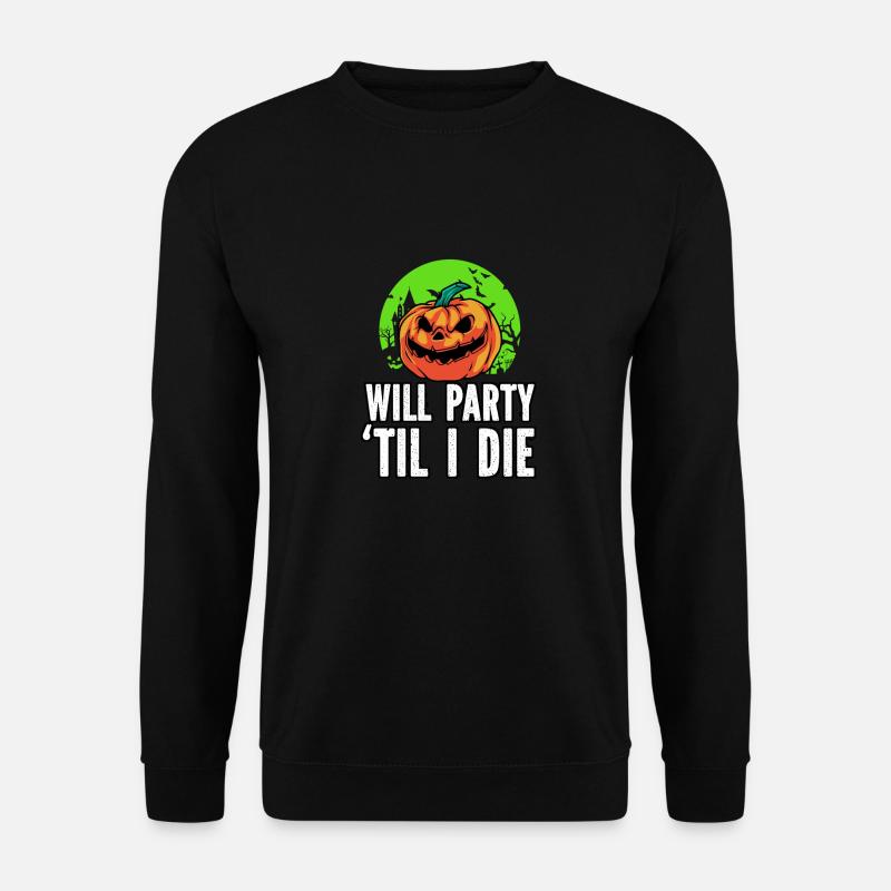 Halloween Pumpkin - Unisex Sweatshirt - black