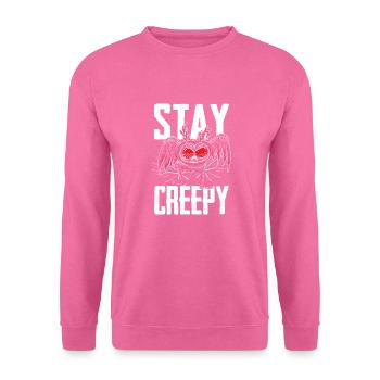 Halloween - Sweat-shirt Unisexe - rose - Devant