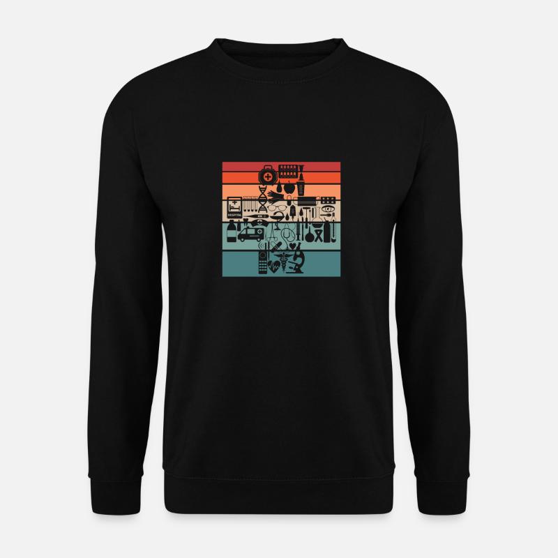 Infirmier - Sweat-shirt Unisexe - noir