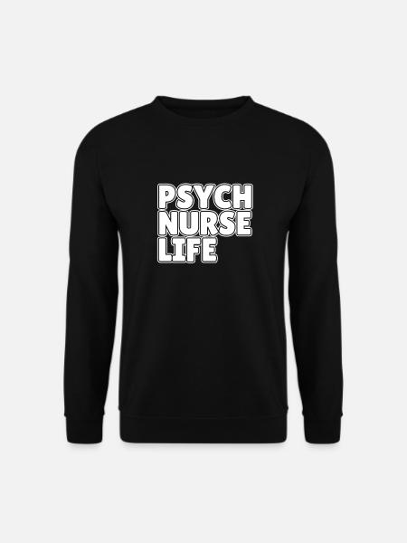 Krankenschwester Psych Nurse Life - Unisex Sweatshirt - black