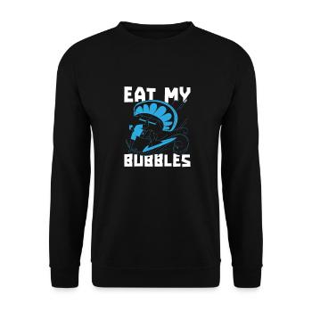 Kitesurfer Kitesurfen Kiten Kitesurf - Sweat-shirt Unisexe - noir - Devant - Alina (178cm) & Michal (187cm)