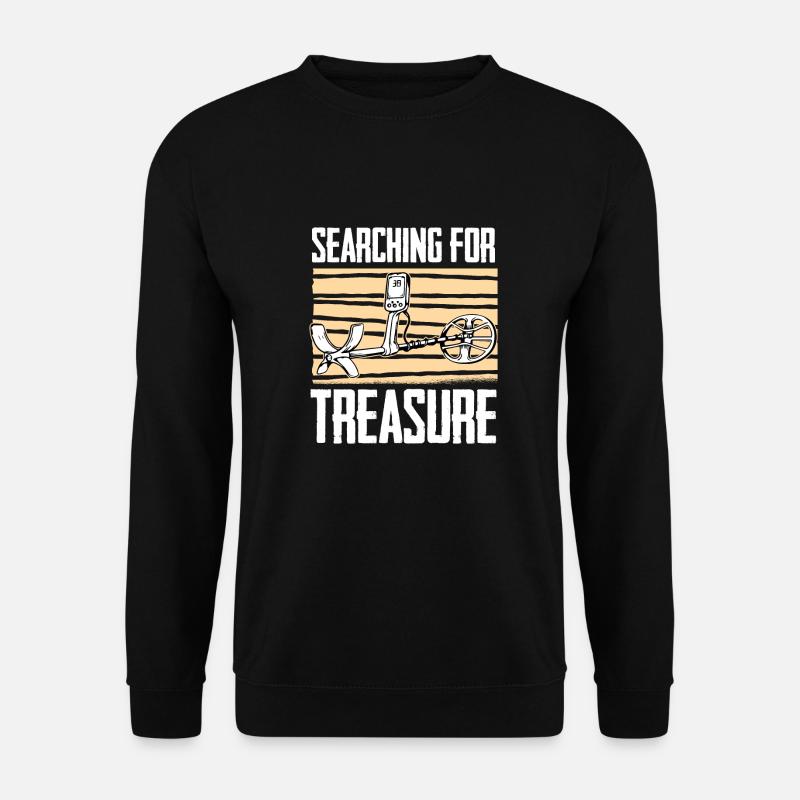 Prospectors Digging Treasure - Unisex Sweatshirt - black