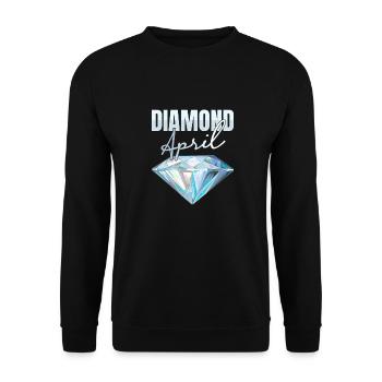 Prospectors Digging Treasure - Unisex Sweatshirt - black - Front - Alina (178cm) & Michal (187cm)