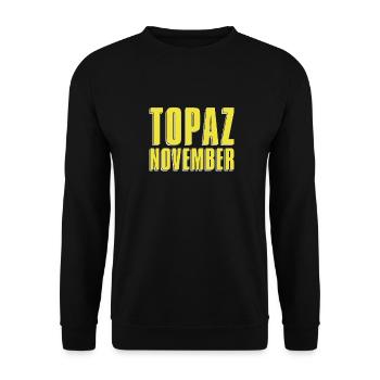 Prospectors Digging Treasure - Unisex Sweatshirt - black - Front - Alina (178cm) & Michal (187cm)