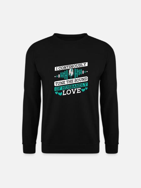 Tontechniker Toningenieur Tontechniker Ehemann - Unisex Pullover - Schwarz