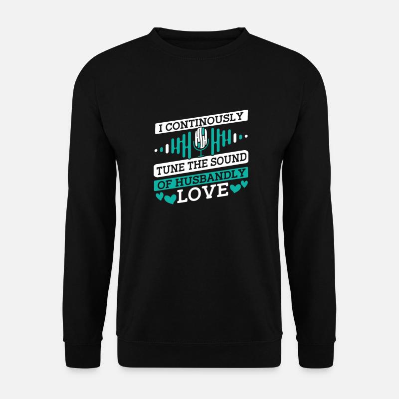Tontechniker Toningenieur Tontechniker Ehemann - Unisex Pullover - Schwarz