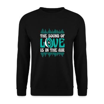 Ingénieur du son Ingénieur du son mari - Sweat-shirt Unisexe - noir - Devant - Alina (178cm) & Michal (187cm)
