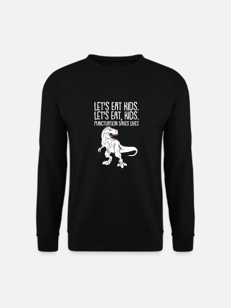 Dinosaure Dinosaure adulte - Sweat-shirt Unisexe - noir