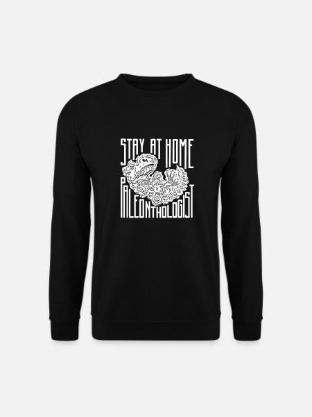 Dinosaurier Erwachsener Dinosaurier - Unisex Pullover - Schwarz