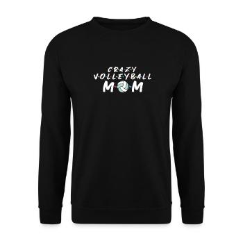 Volleyball Volleyball Player Volleyball Mama - Sweat-shirt Unisexe - noir - Devant - Alina (178cm) & Michal (187cm)