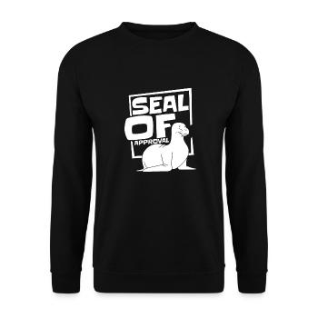 Biology Biologist Children Biology - Unisex Sweatshirt - black - Front - Alina (178cm) & Michal (187cm)