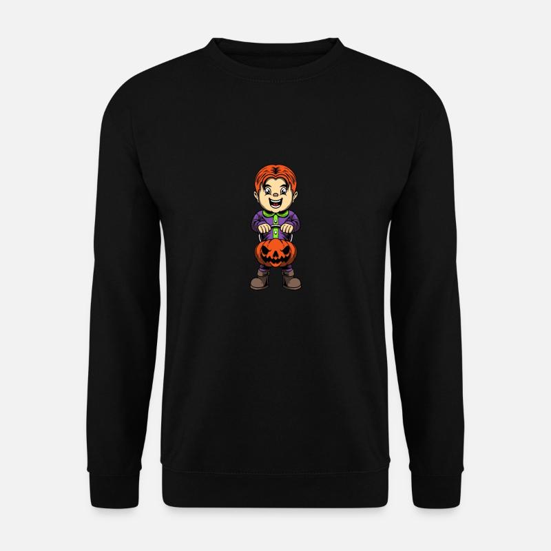 Halloween Pumpkin - Unisex Sweatshirt - black