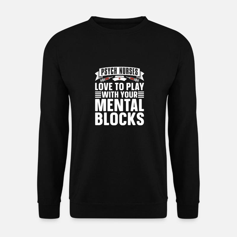 Nurse - Unisex Sweatshirt - black