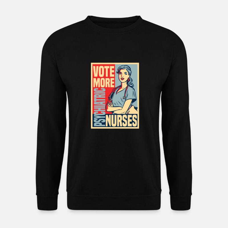 Nurse - Unisex Sweatshirt - black