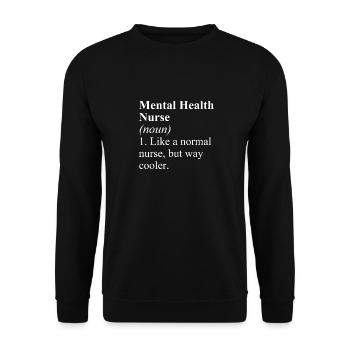 Infirmier - Sweat-shirt Unisexe - noir - Devant - Alina (178cm) & Michal (187cm)