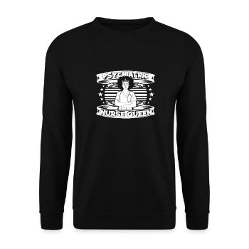 Infirmier - Sweat-shirt Unisexe - noir - Devant - Alina (178cm) & Michal (187cm)