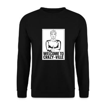 Infirmier - Sweat-shirt Unisexe - noir - Devant - Alina (178cm) & Michal (187cm)