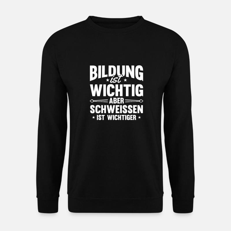 Schmied Metallbauer Schlosser - Unisex Pullover - Schwarz