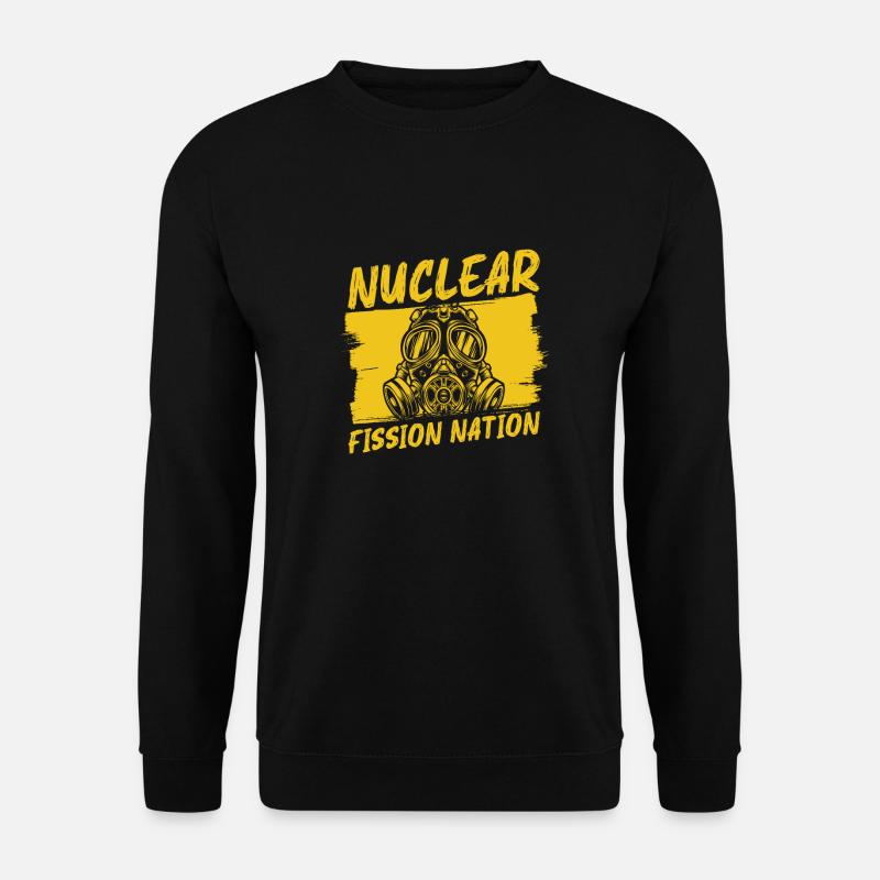 Physics Phyiker Nuclear Physics - Unisex Sweatshirt - black
