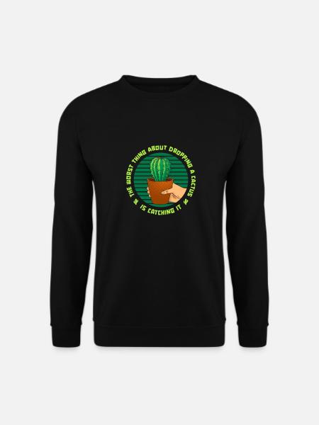 Cactus Garden - Unisex Sweatshirt - black