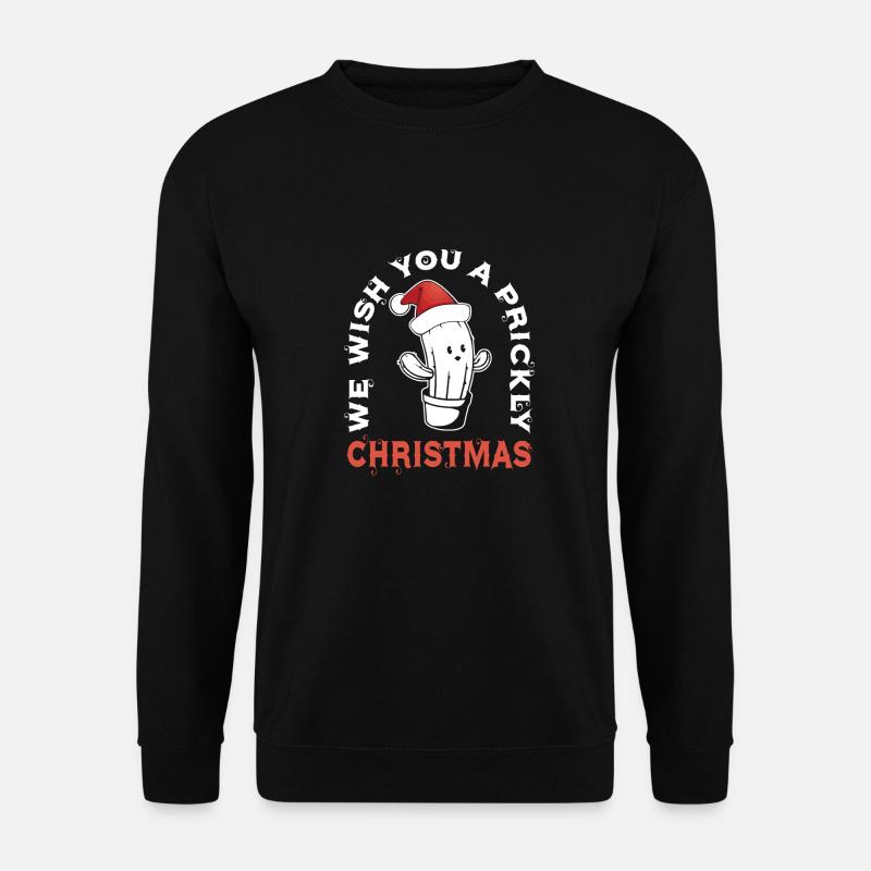Jardin de cactus - Sweat-shirt Unisexe - noir