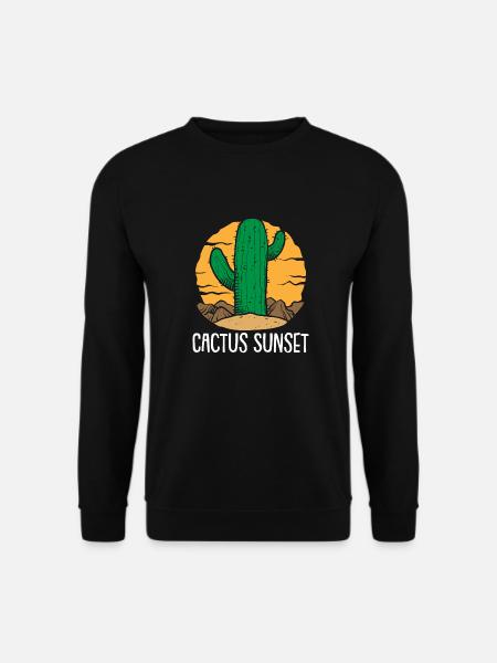 Cactus Garden Cactus - Unisex Sweatshirt - black