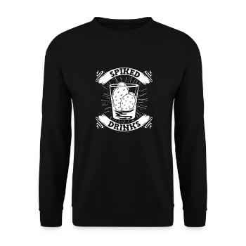 Kaktus Garten Kaktus - Unisex Pullover - Schwarz - Vorne - Alina (178cm) & Michal (187cm)