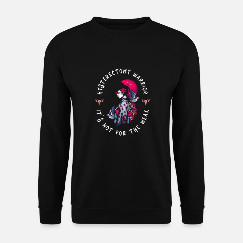 Hysterectomy Womb Warrior - Unisex Sweatshirt - black