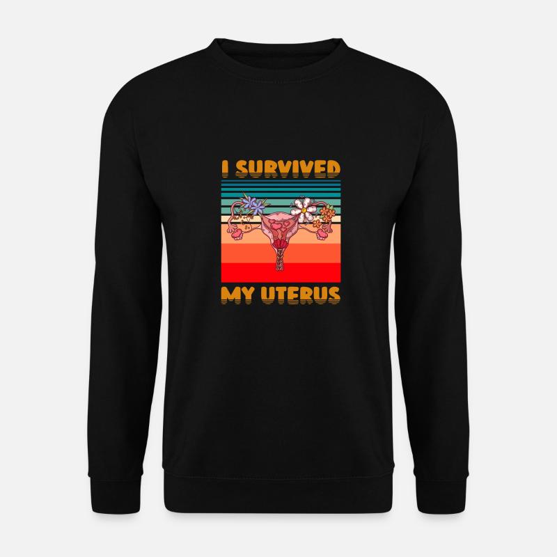 Hysterektomie - Unisex Pullover - Schwarz
