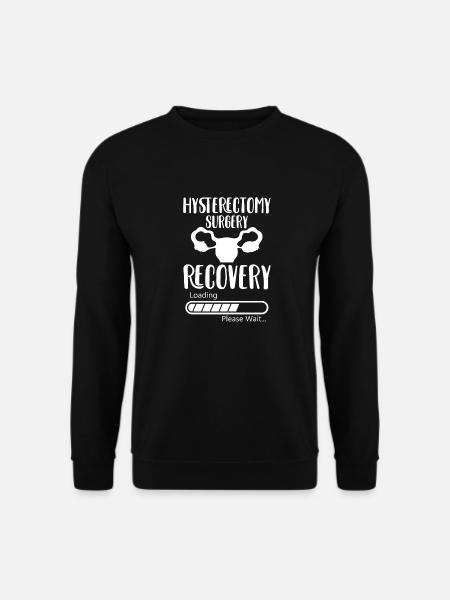 Hysterectomy Surgery - Unisex Sweatshirt - black