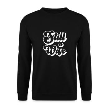 Hystérectomie Femme - Sweat-shirt Unisexe - noir - Devant - Alina (178cm) & Michal (187cm)