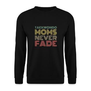 Taekwondo Taekwondo Mama - Unisex Sweatshirt - black - Front - Alina (178cm) & Michal (187cm)