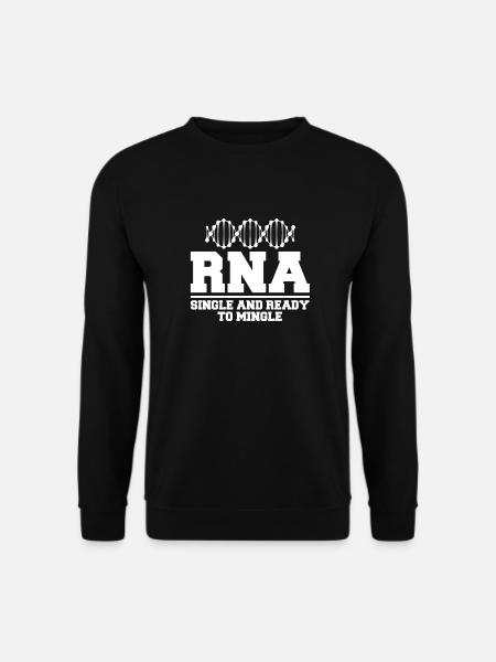 Biologie Biologe Rna Molekularbiologe - Unisex Pullover - Schwarz