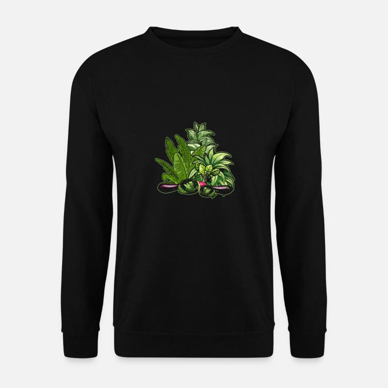 Hobbygärtner Garten Gemüse - Unisex Pullover - Schwarz