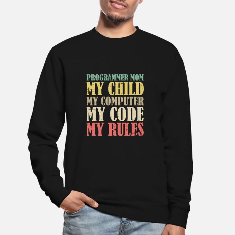 Développeur Coder Programmeur Mama Sweat-shirt Unisexe