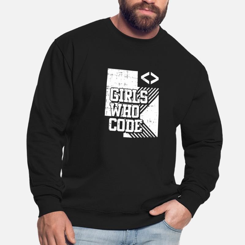 Developer Coder Programmer Girl Unisex Sweatshirt