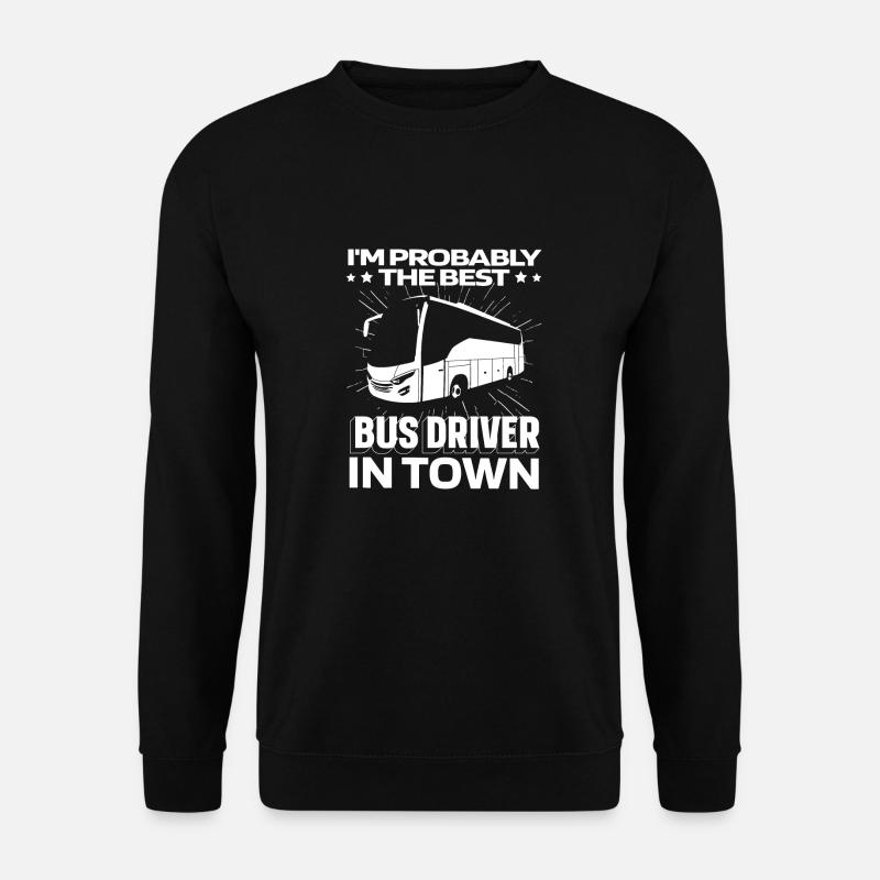 Bus Busfahrer - Unisex Pullover - Schwarz