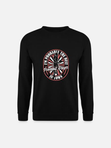 Pickleball funny - Unisex Sweatshirt - black