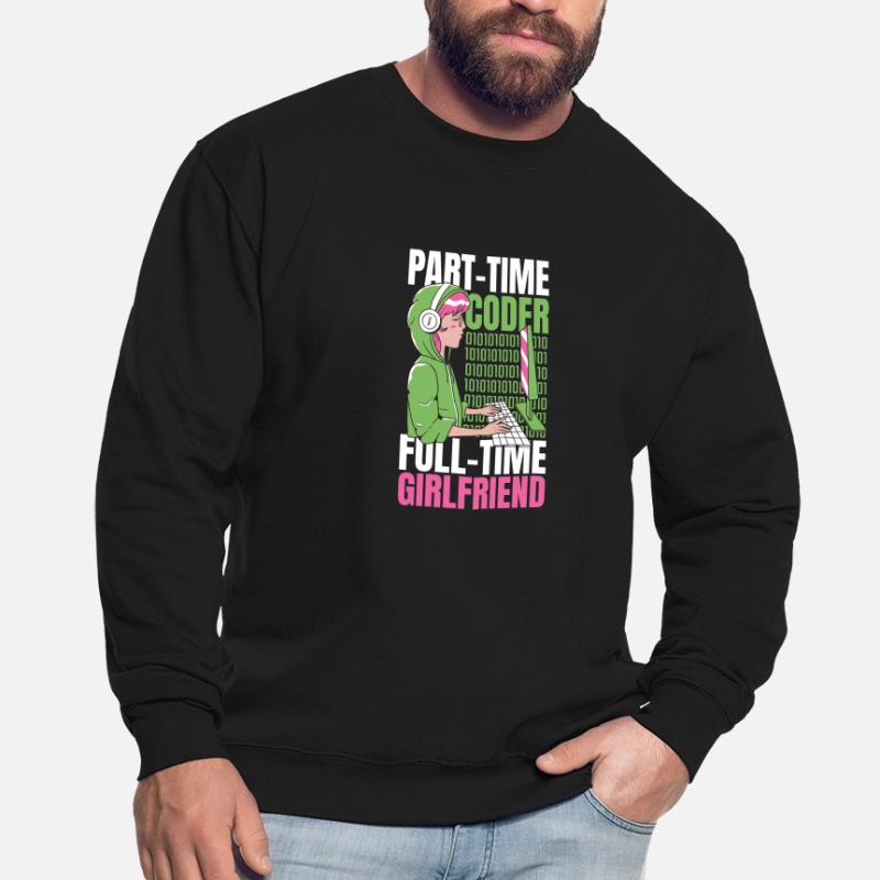Développeur Coder Programmeur Petite amie Sweat-shirt Unisexe