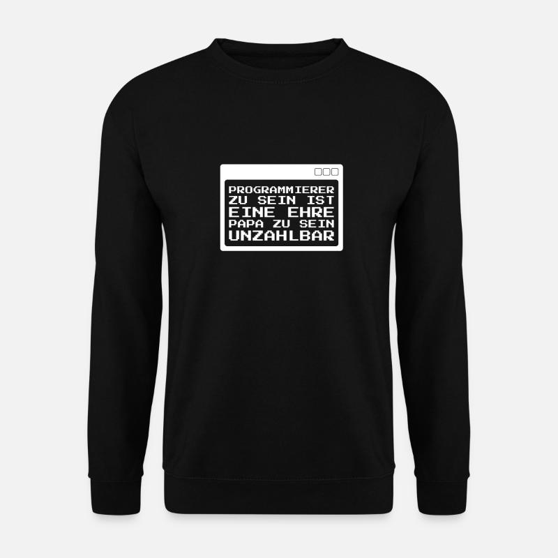 Programmeur Codeur développeur - Sweat-shirt Unisexe - noir