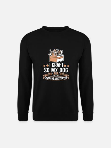 Handwerker Paar - Unisex Pullover - Schwarz
