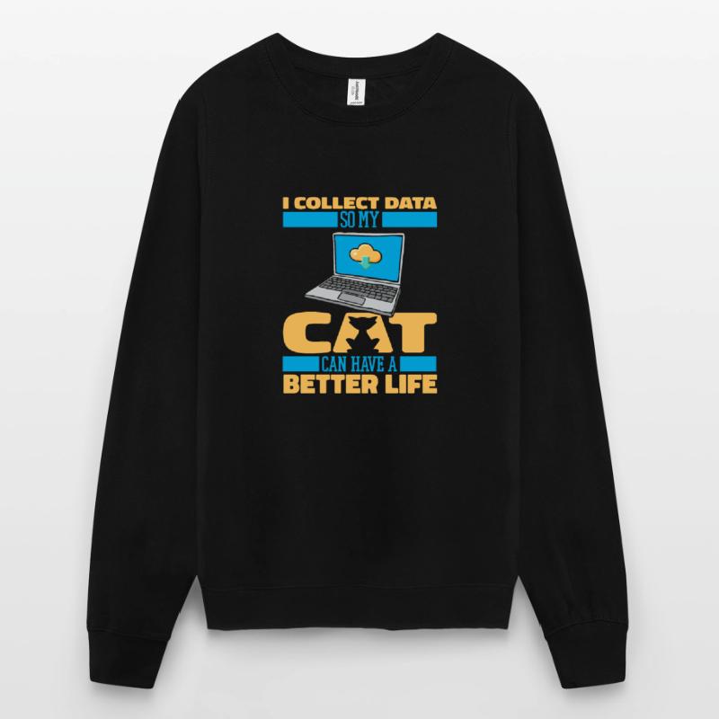 Data Science Data Analyst Katze Unisex Pullover